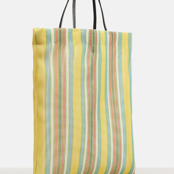 The Row Barn Mini striped mesh tote bag - Picture 7 of 7